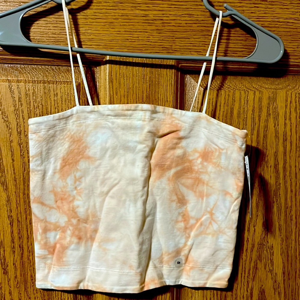 American Eagle Outfitters Strapless/Tank Top Cropped Top